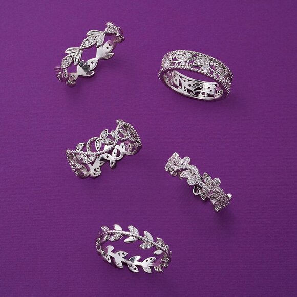 Vine leaf ring - Charmed Aroma Nature Collection - Picture 2 of 3